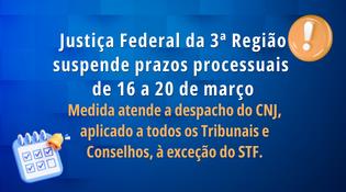 suspensão de prazos processuais